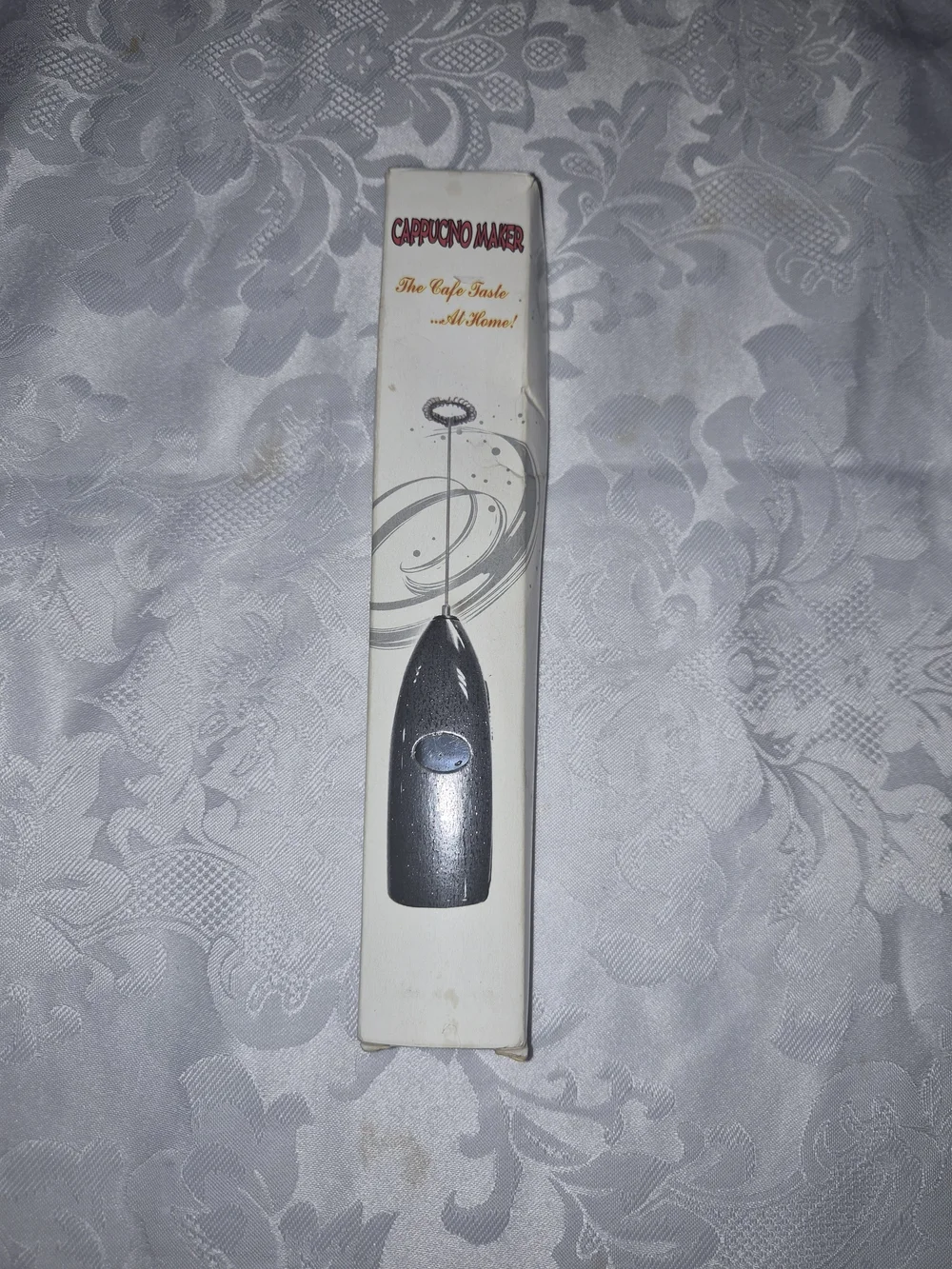 Cappuccino Maker Handheld Milk Frother - Silver